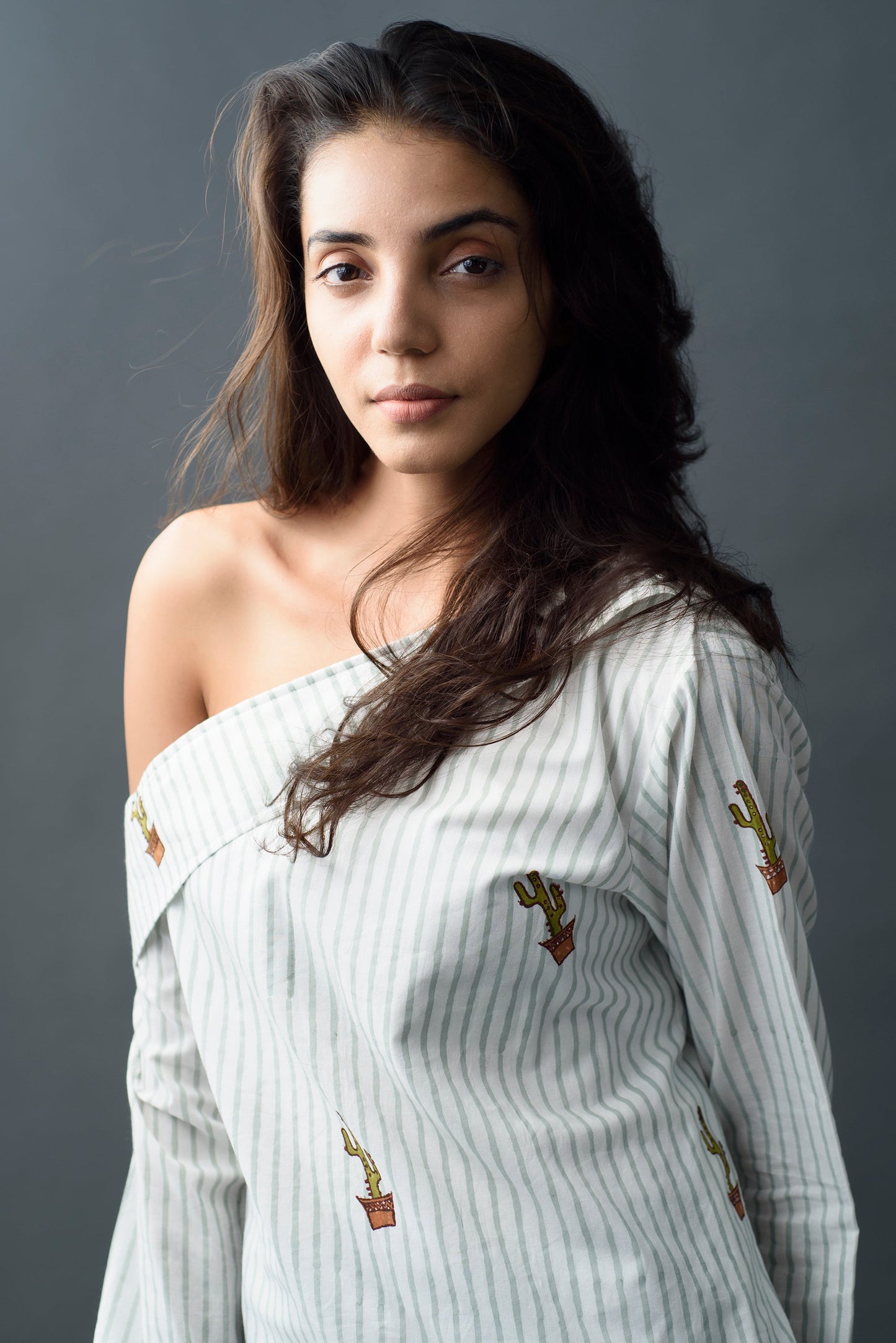 One Shoulder Top (136263565338)