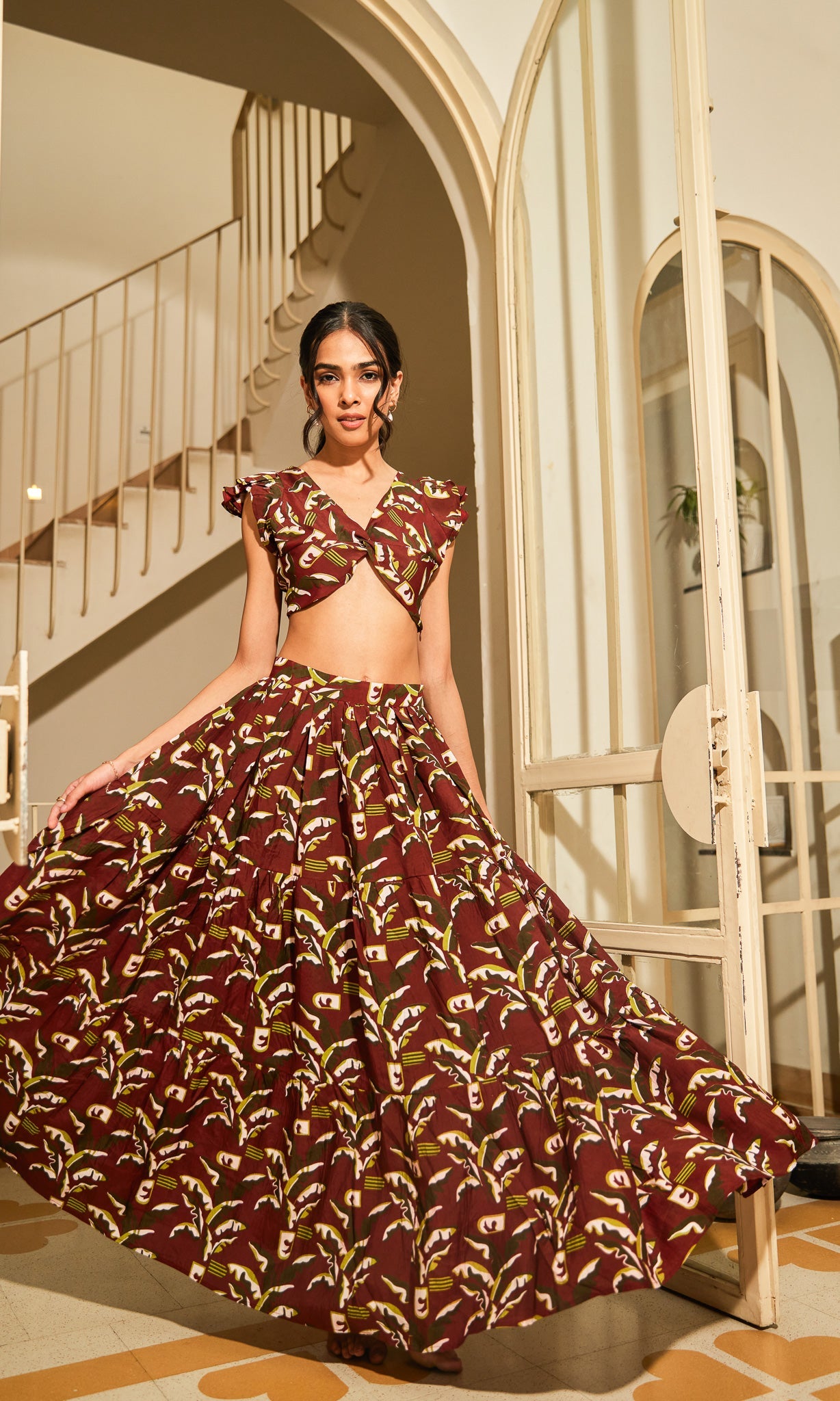 Bagh Skirt Co-ord Set