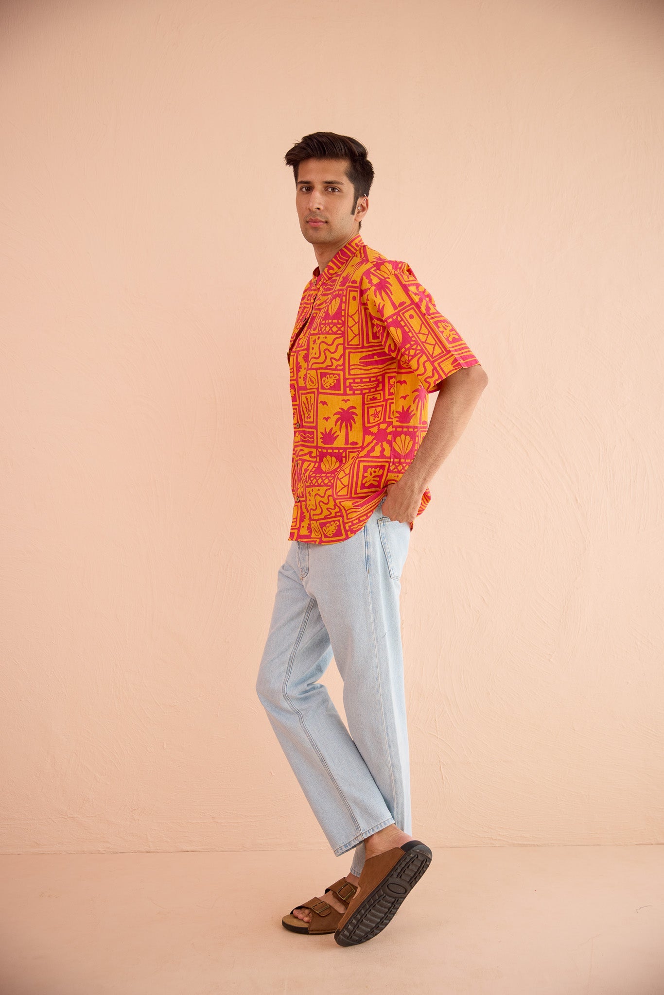Hawaian Ice Tea Button Down Shirt