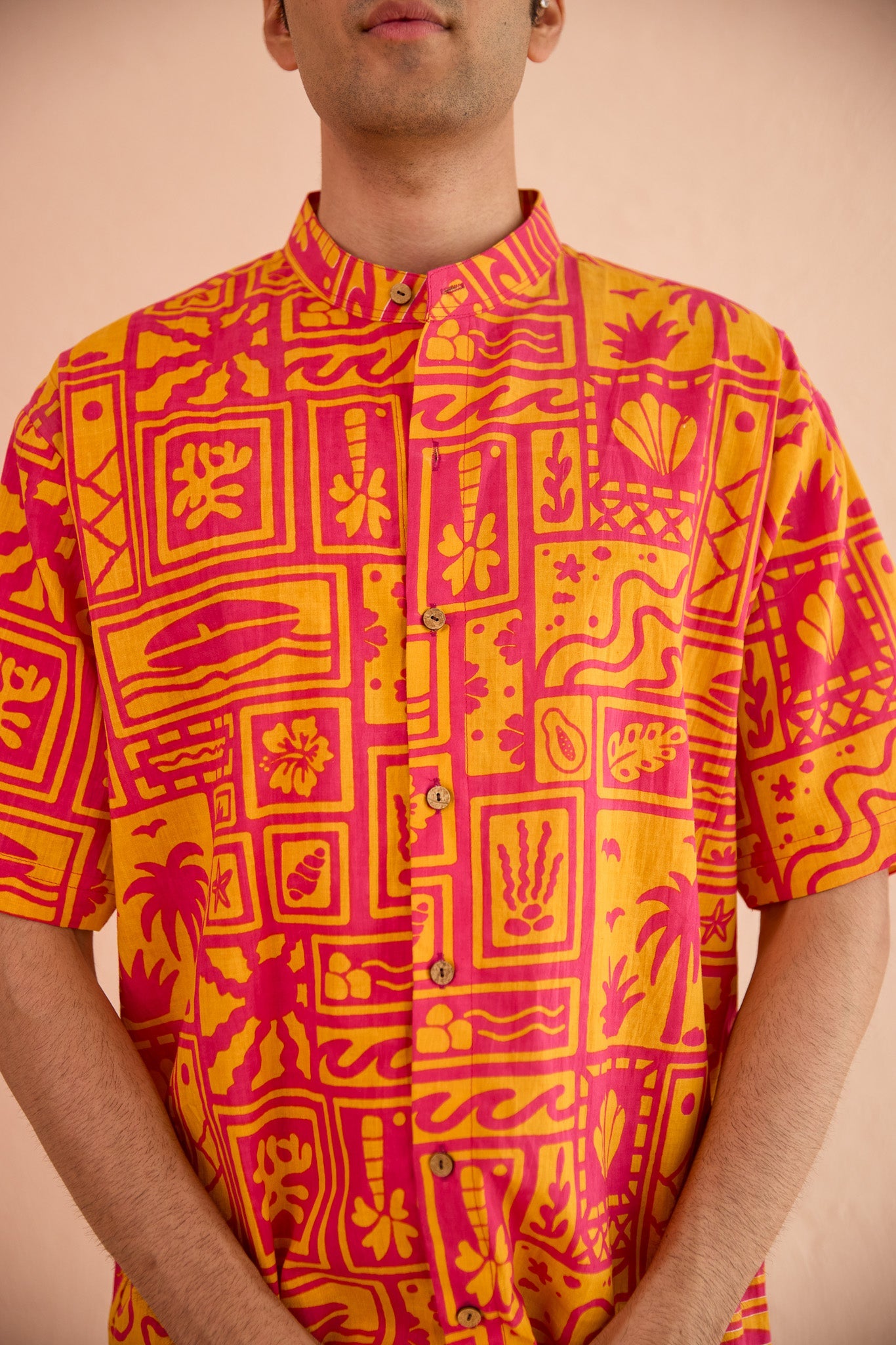 Hawaian Ice Tea Button Down Shirt