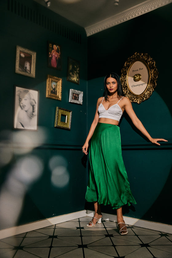 Seema Green Skirt