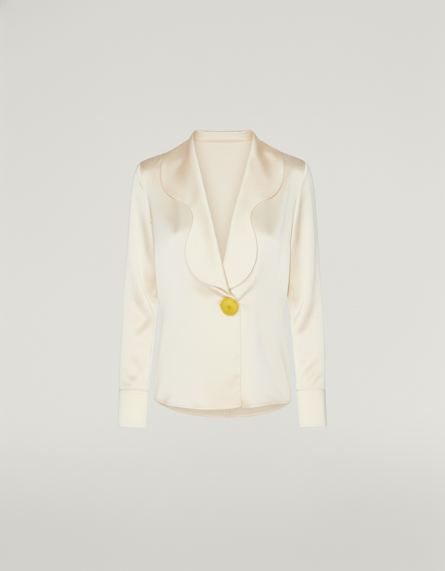 Ivory Satin Shirt