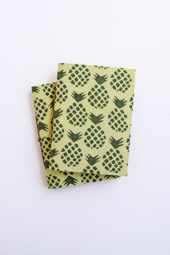 Green Pineapple Notebbok
