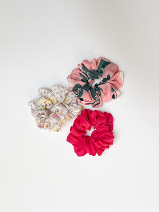 Candy Scrunchies - Set of 3