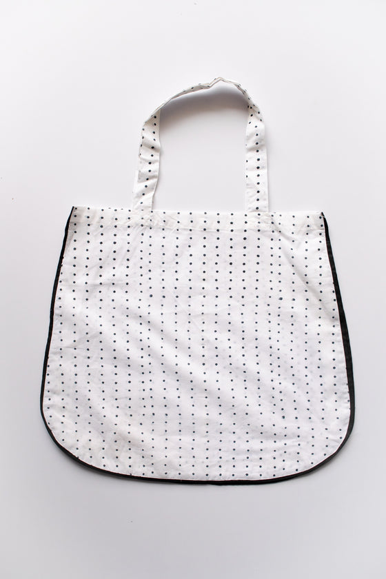 Small Polka Dot Tote Bag (4484880269355)