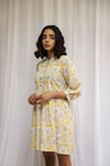 Yellow Floral Dress