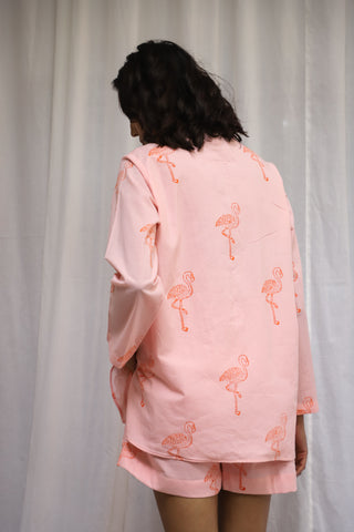 Flamingo Short Set