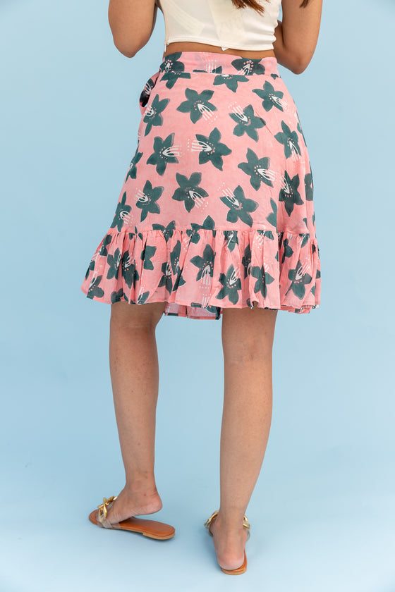 Peach Blossom Skirt