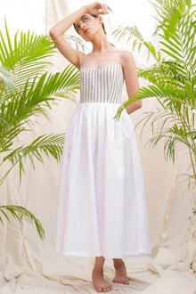 Kyomi Linen Dress (1739398742059)
